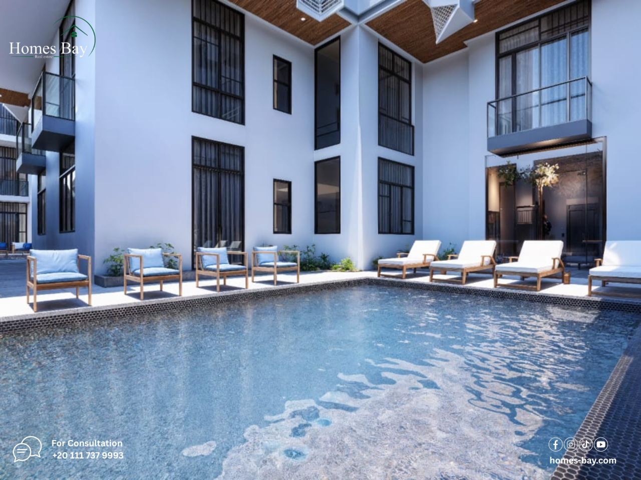 Апартаменты в Хургаде, Египет, 30 м² - фото 1