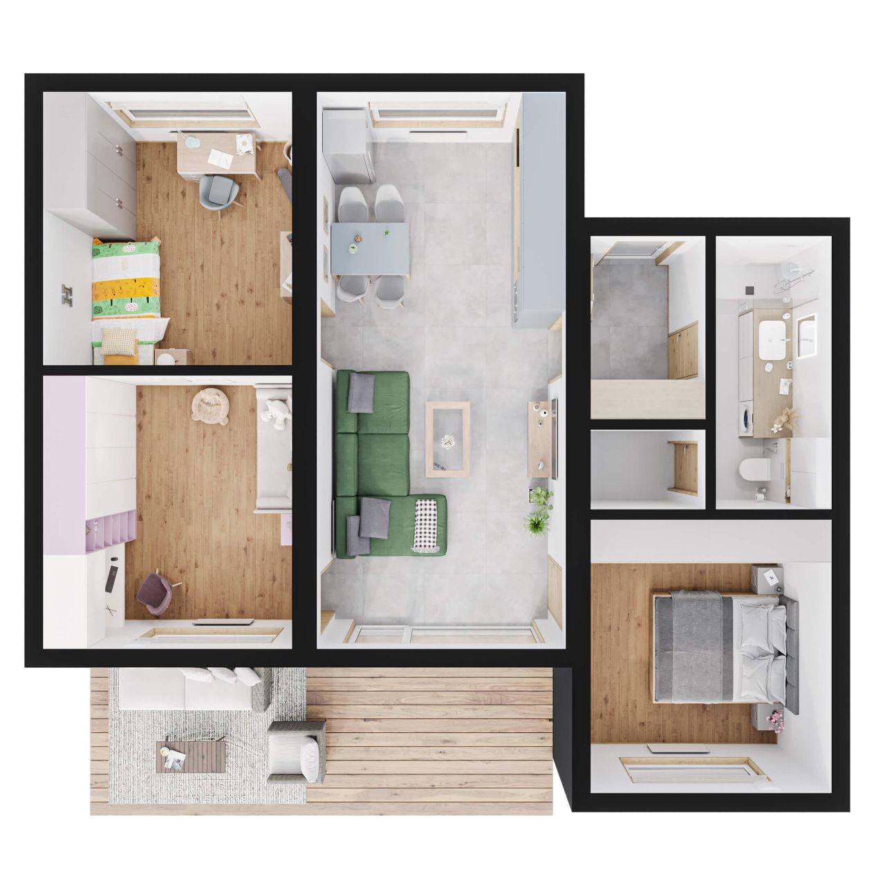 Дом на Закинфе, Греция, 40 м² - фото 4