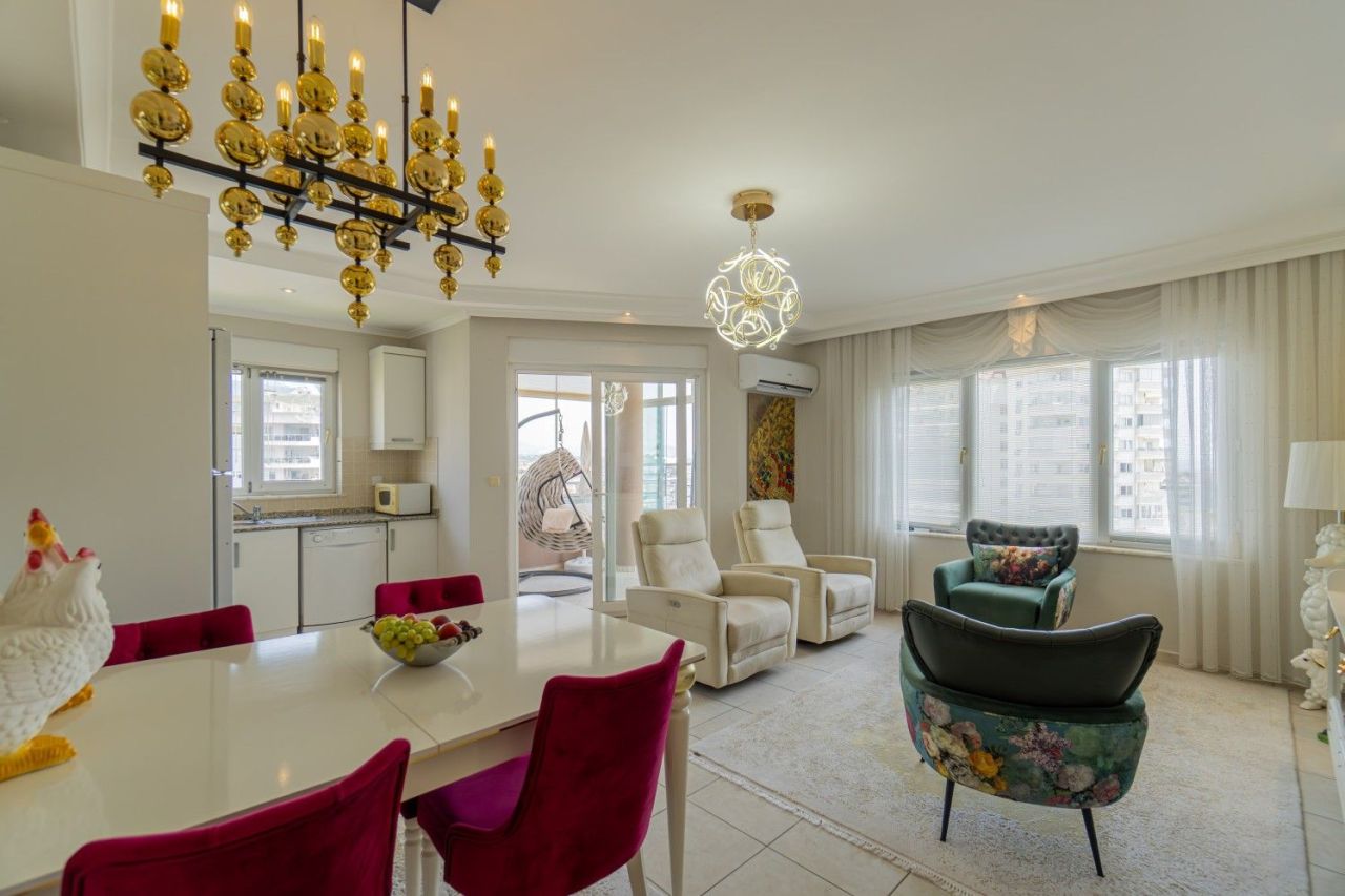 Квартира в Алании, Турция, 100 м² - фото 2