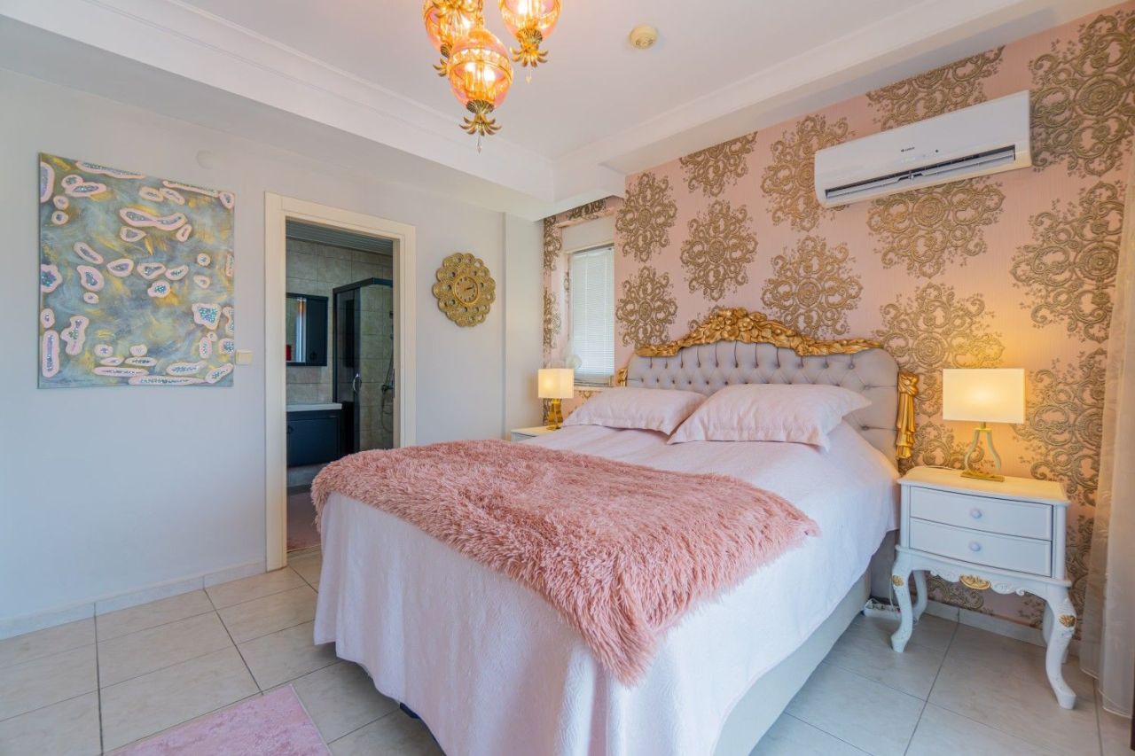 Квартира в Алании, Турция, 100 м² - фото 12