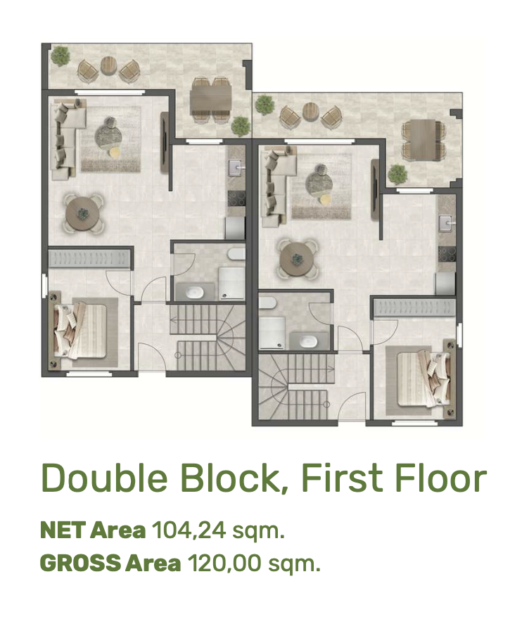 Вилла на Халкидиках, Греция, 120 м² - фото 12