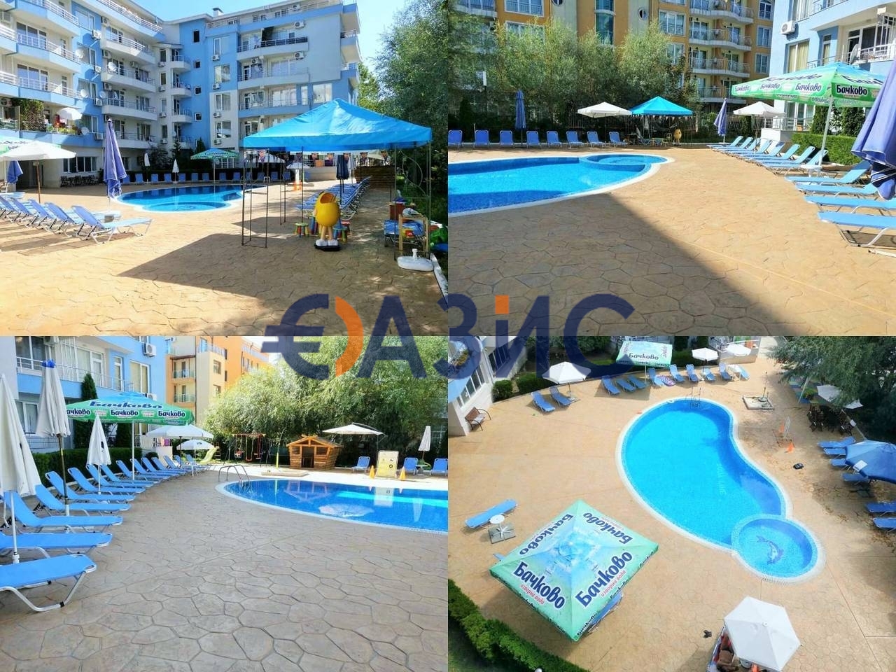 Апартаменты на Солнечном берегу, Болгария, 60 м² - фото 5