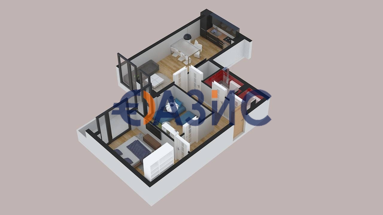 Апартаменты в Бургасе, Болгария, 93.5 м² - фото 6