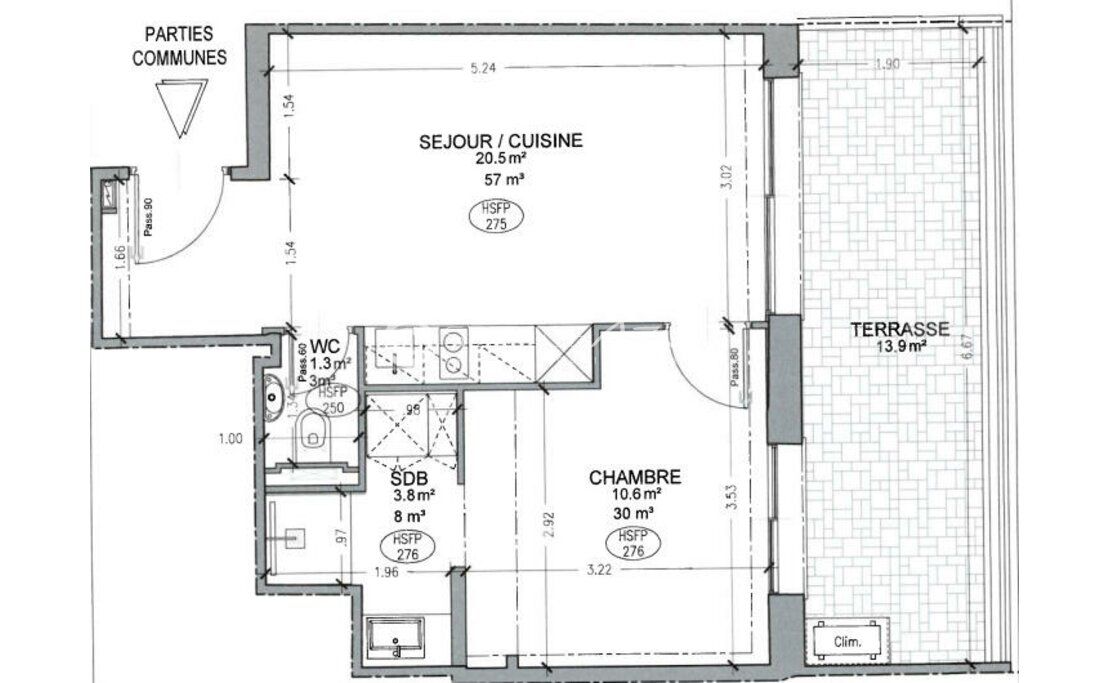 Апартаменты в Монако, Монако, 56 м² - фото 10