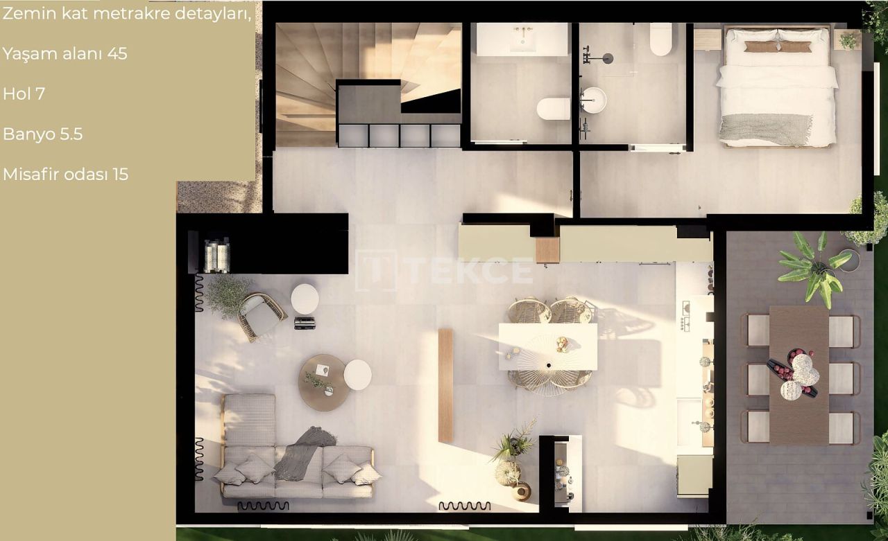 Вилла Сеферихисар, Турция, 115 м² - фото 15