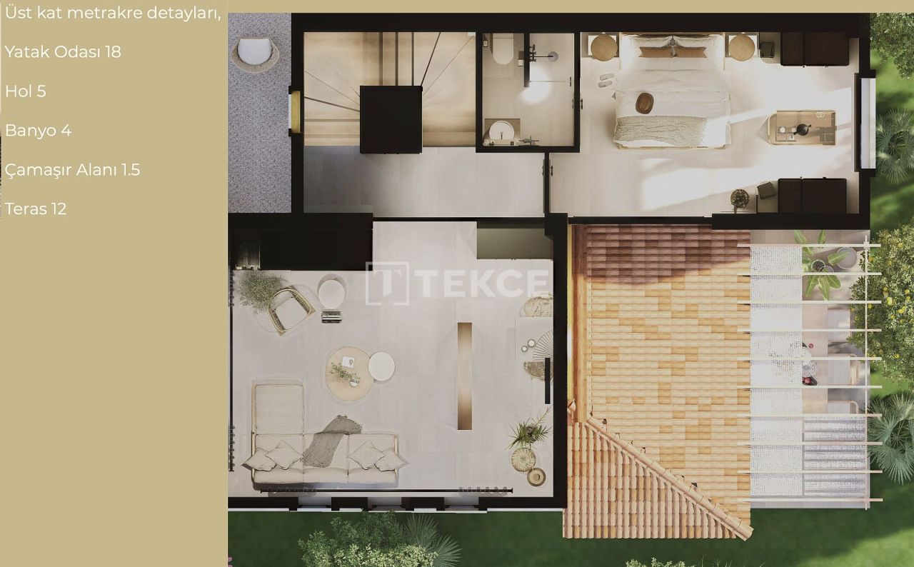 Вилла Сеферихисар, Турция, 115 м² - фото 16