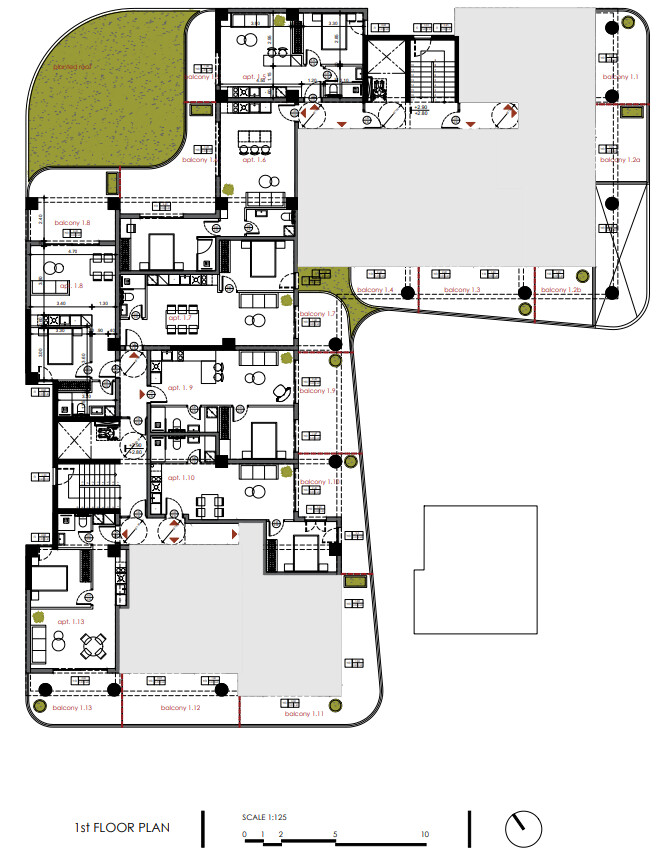 Квартира в Салониках, Греция, 59 м² - фото 2