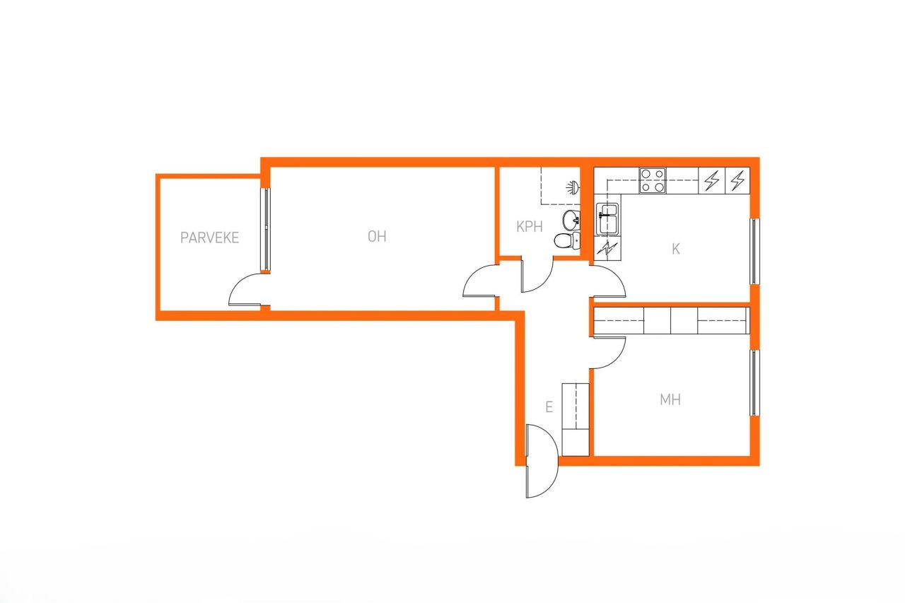 Квартира в Вантаа, Финляндия, 60.5 м² - фото 2