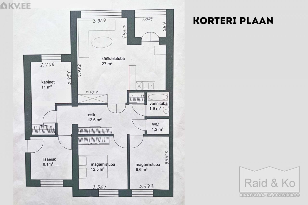 Квартира в Таллине, Эстония, 84.7 м² - фото 2