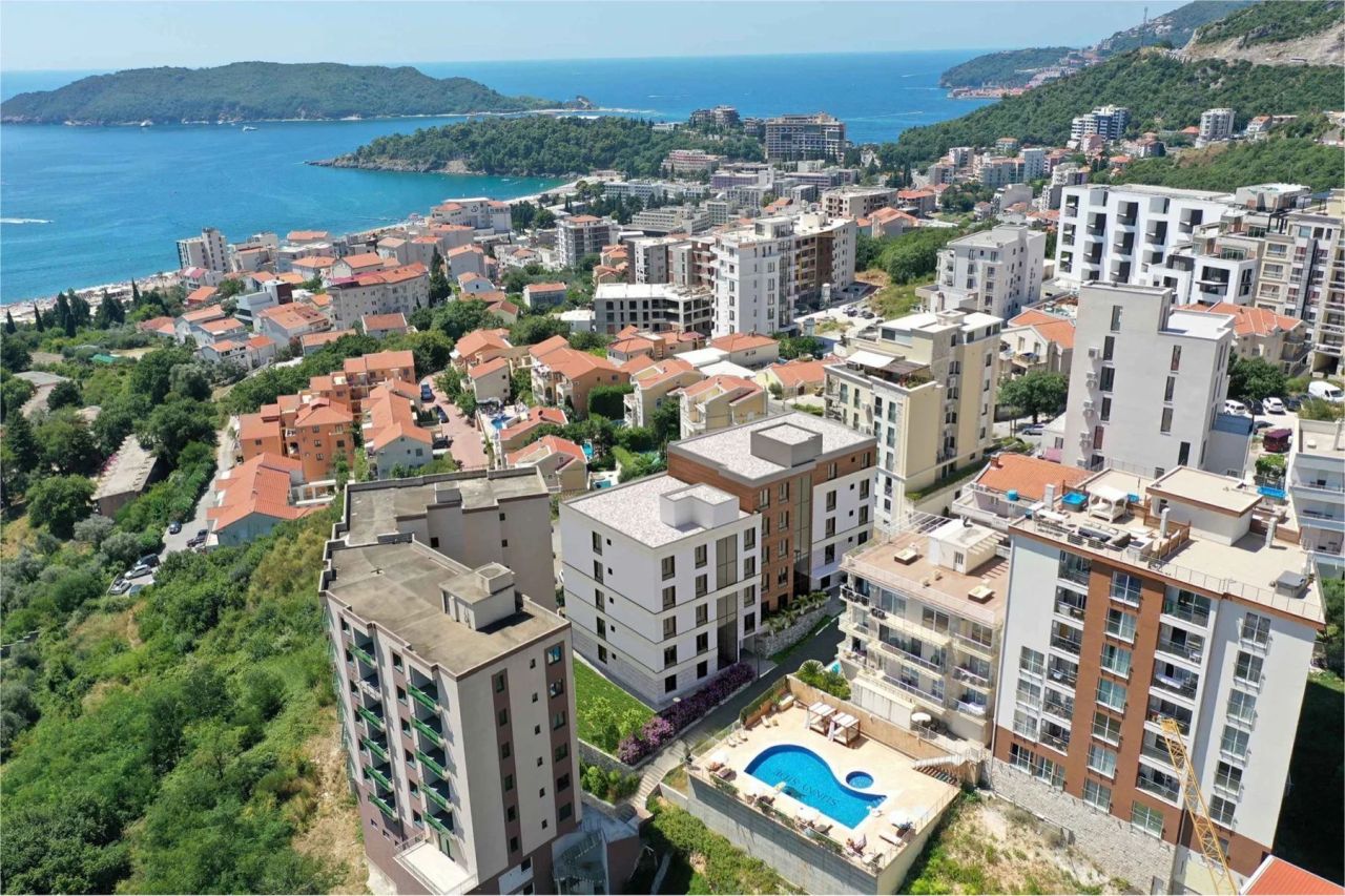 Апартаменты в Бечичи, Черногория, 43 м² - фото 1