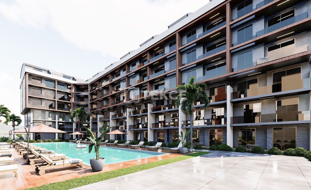 Апартаменты в Анталии, Турция, 60 м² - фото 1