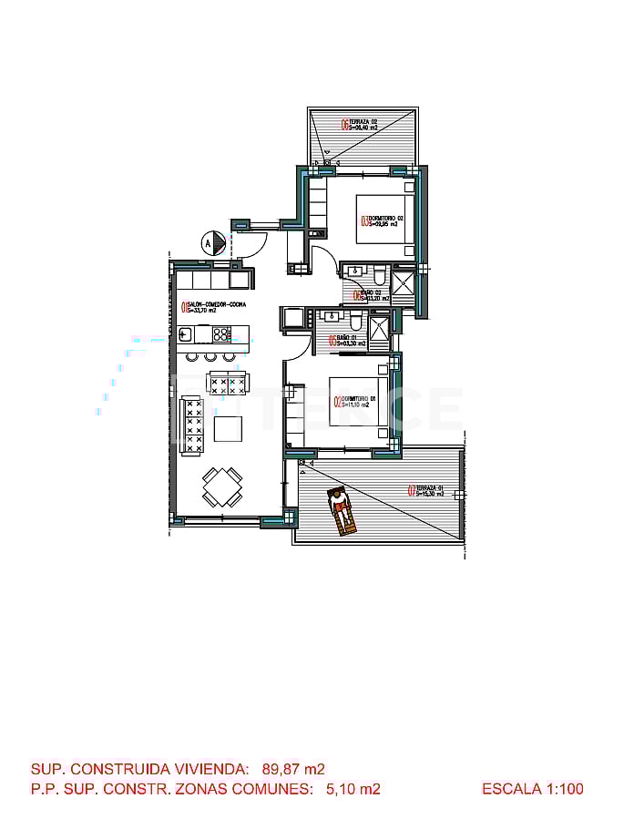 Апартаменты в Торревьехе, Испания, 87 м² - фото 9