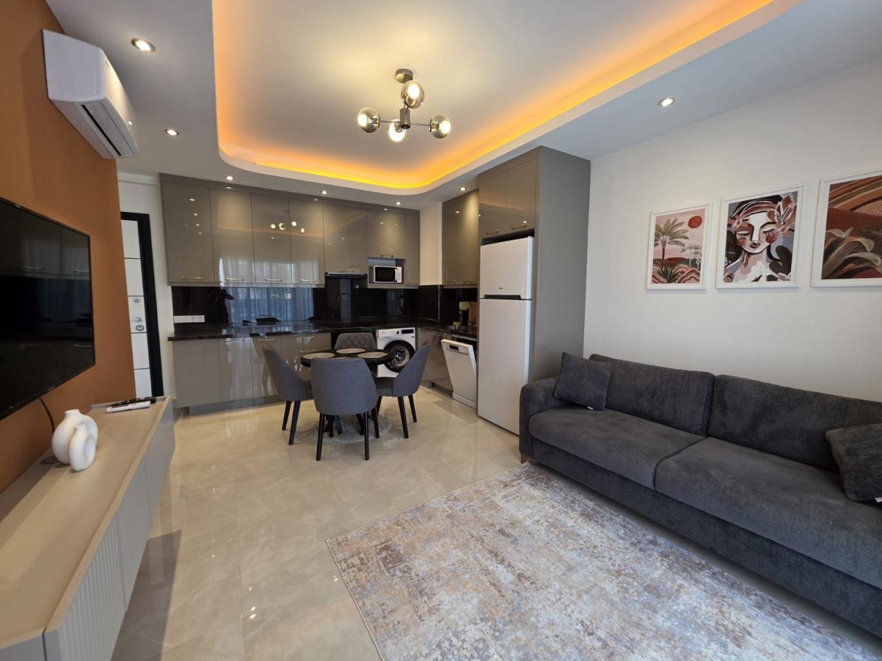 Апартаменты в Алании, Турция, 65 м² - фото 1