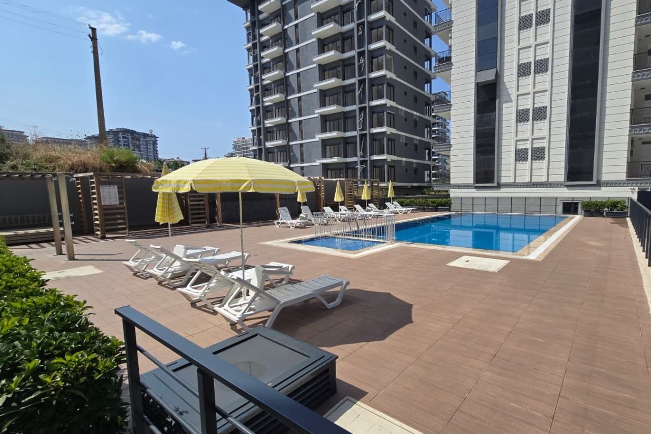 Апартаменты в Алании, Турция, 50 м² - фото 13