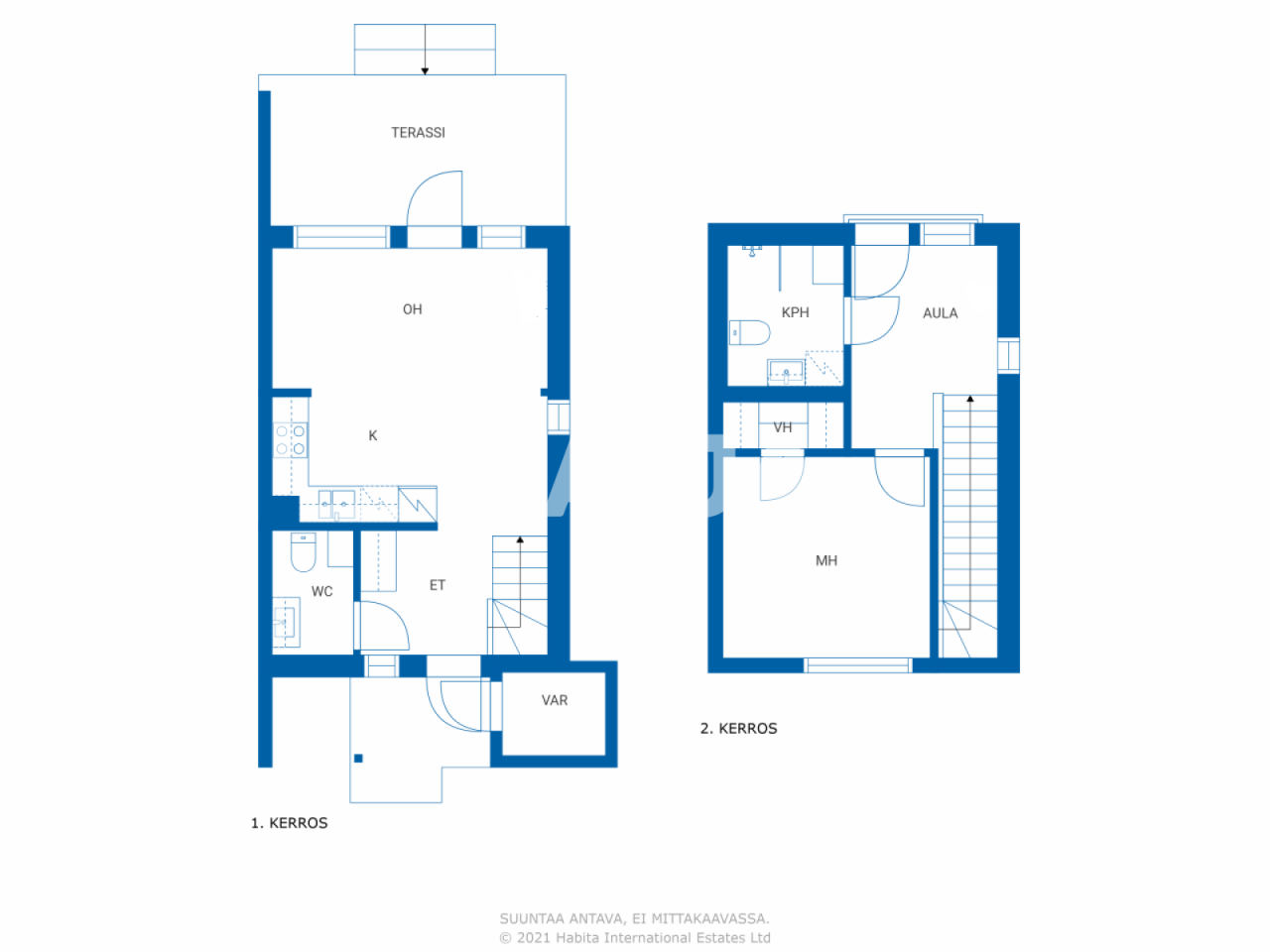 Квартира в Хельсинки, Финляндия, 56.5 м² - фото 2