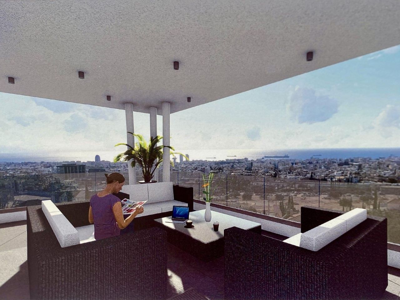 Пентхаус в Лимасоле, Кипр, 190 м² - фото 3