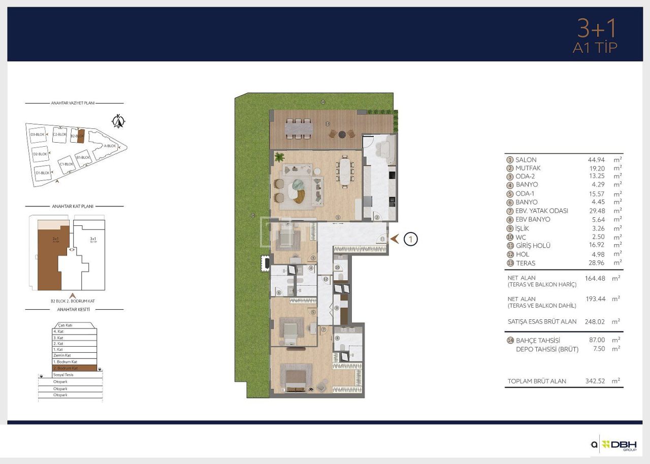 Апартаменты в Стамбуле, Турция, 116 м² - фото 15