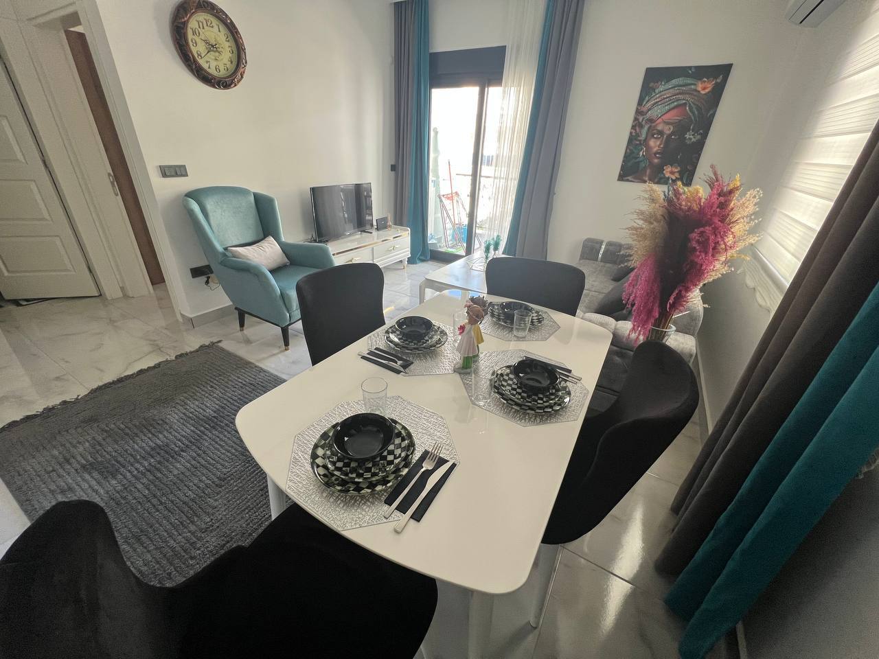 Апартаменты в Алании, Турция, 55 м² - фото 1