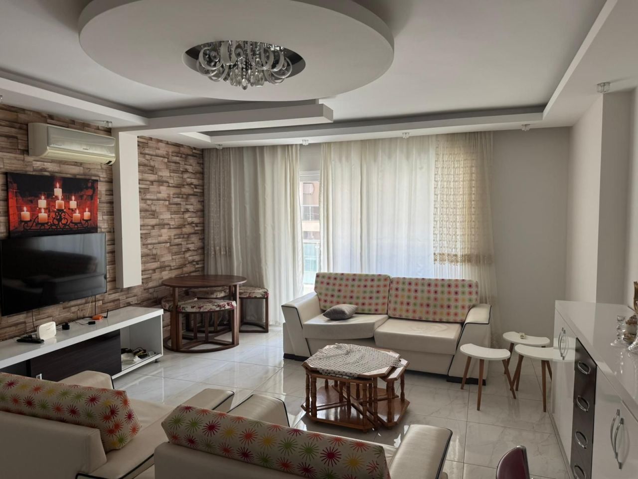 Апартаменты в Алании, Турция, 55 м² - фото 1