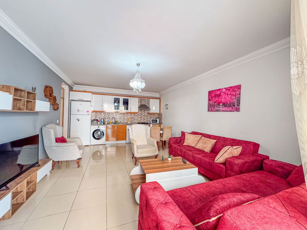 Апартаменты в Алании, Турция, 110 м² - фото 1