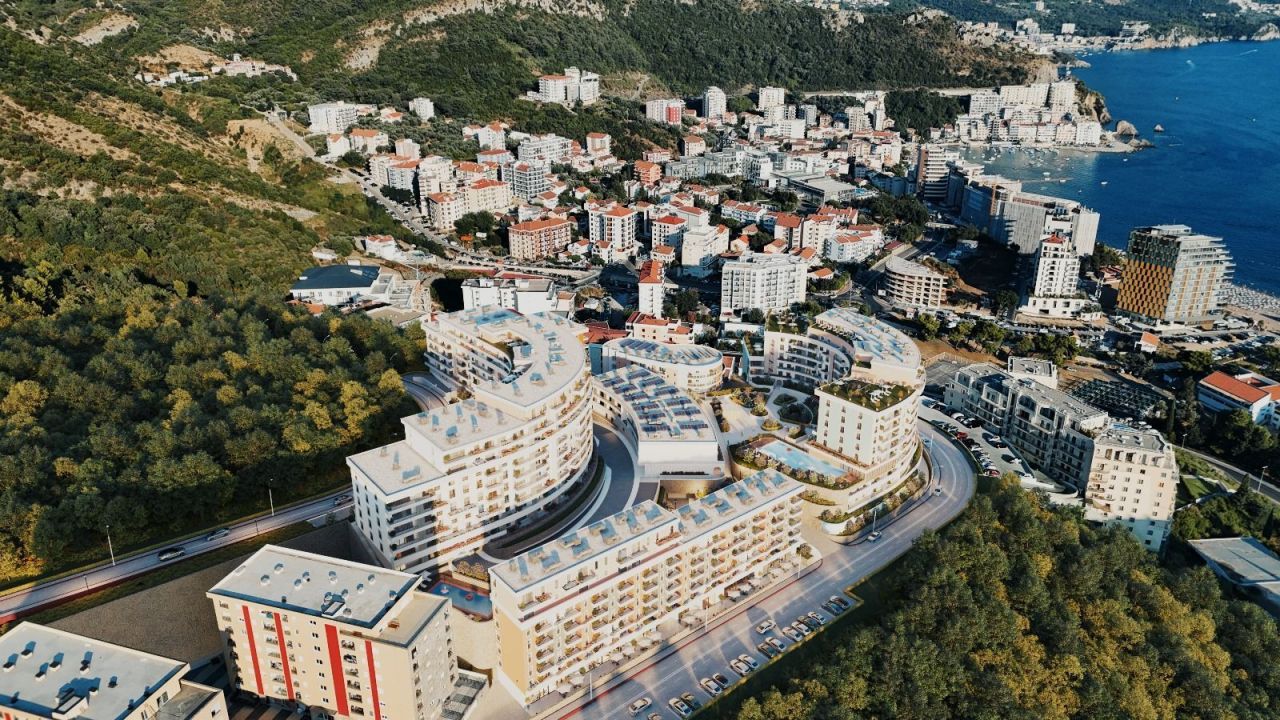 Апартаменты в Бечичи, Черногория, 78.48 м² - фото 1