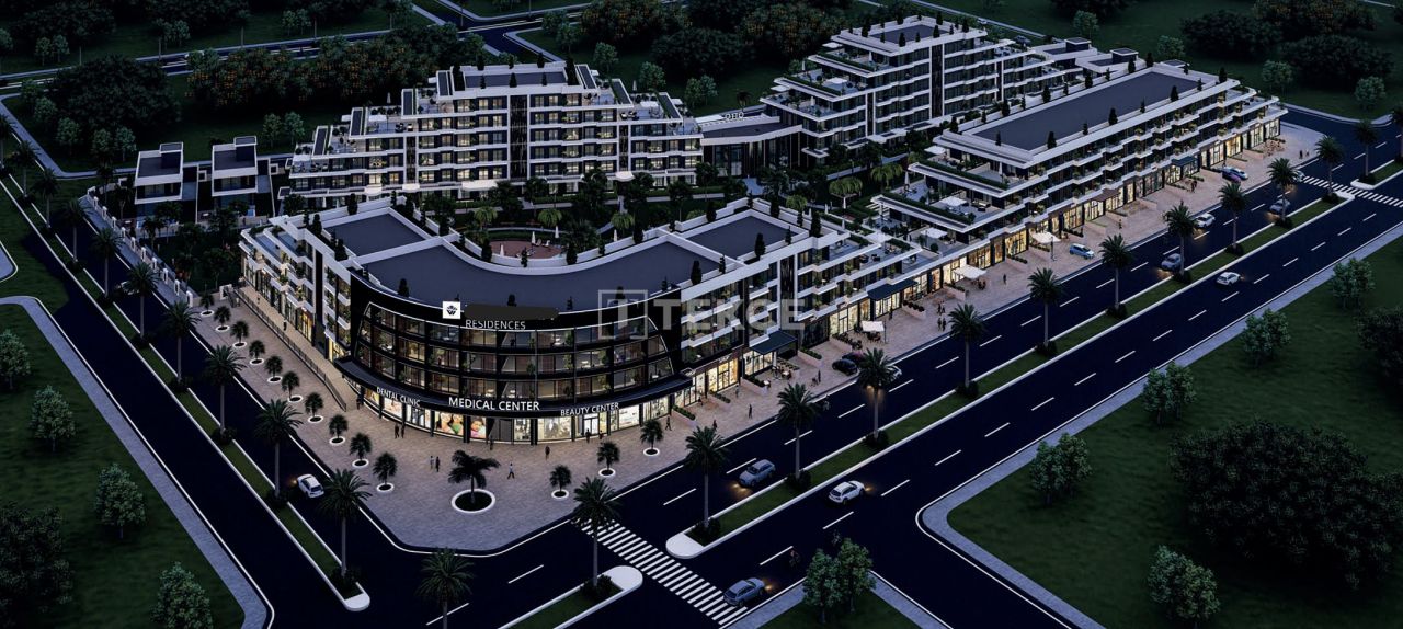 Апартаменты в Анталии, Турция, 58 м² - фото 1