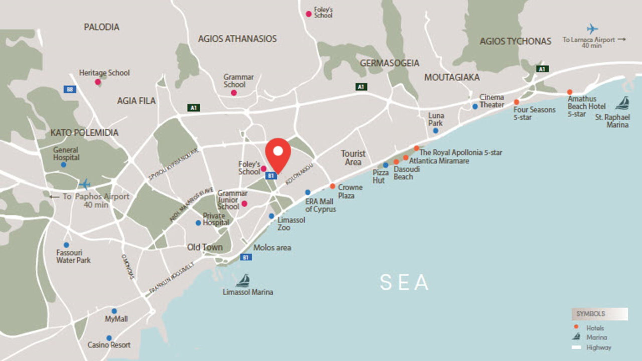 Апартаменты в Лимасоле, Кипр, 71 м² - фото 3