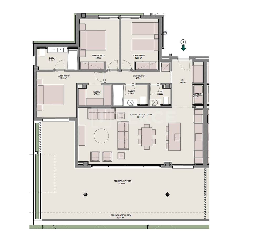 Апартаменты в Эстепоне, Испания, 103 м² - фото 17