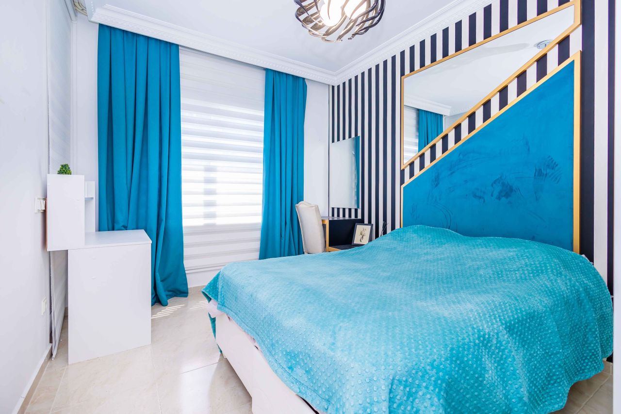 Квартира в Алании, Турция, 100 м² - фото 13