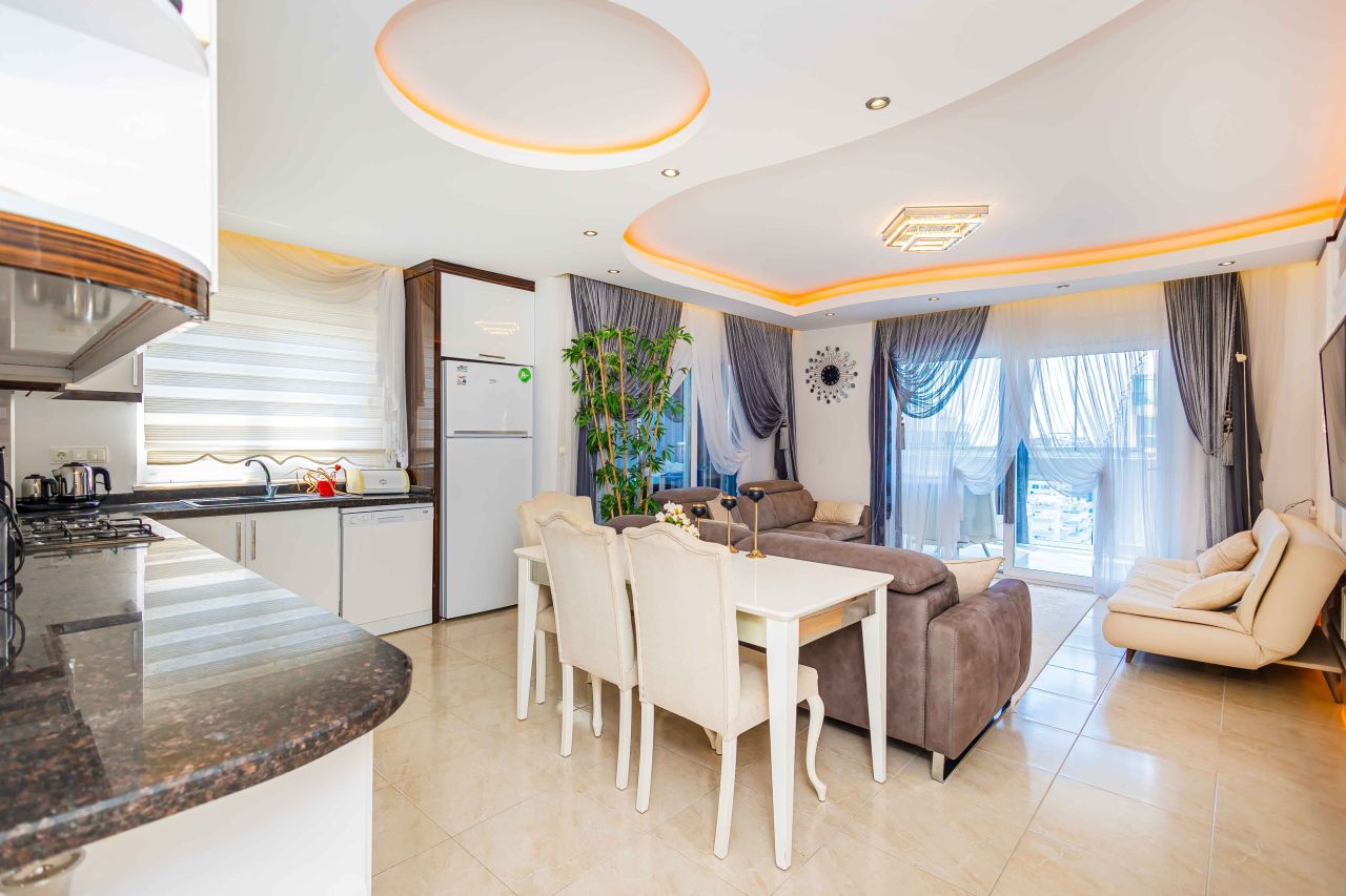 Квартира в Алании, Турция, 100 м² - фото 5