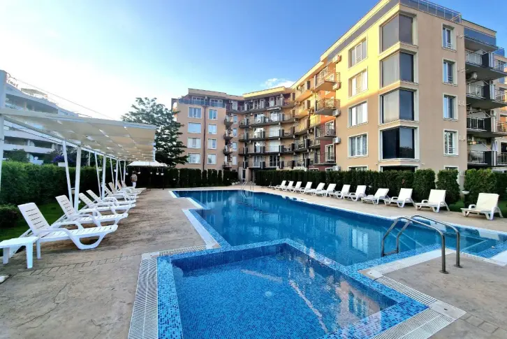 Квартира на Солнечном берегу, Болгария, 80 м² - фото 1