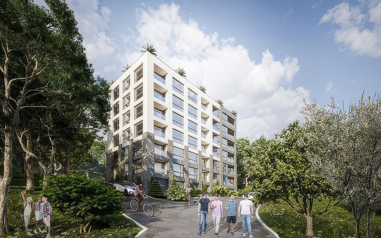 Апартаменты в Бечичи, Черногория, 105 м² - фото 1