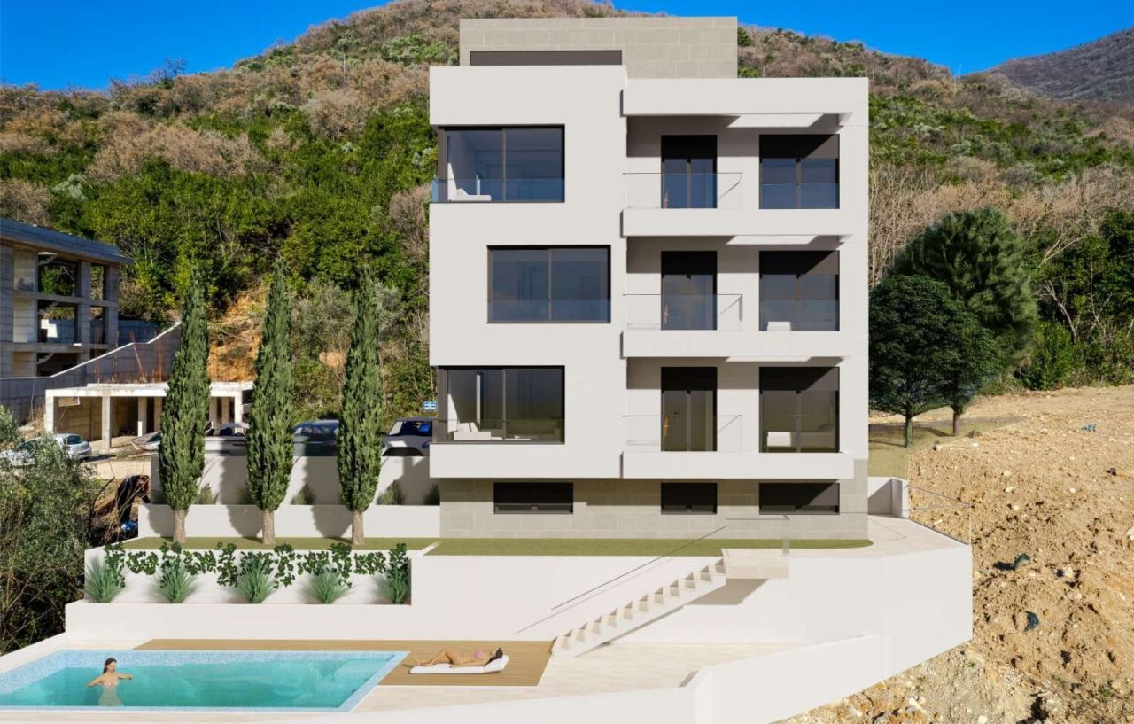 Апартаменты в Тивате, Черногория, 70 м² - фото 2