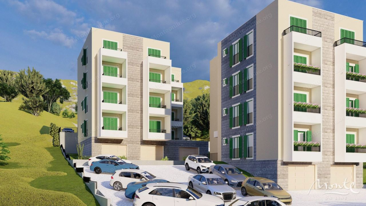 Апартаменты в Кумборе, Черногория, 44.13 м² - фото 2