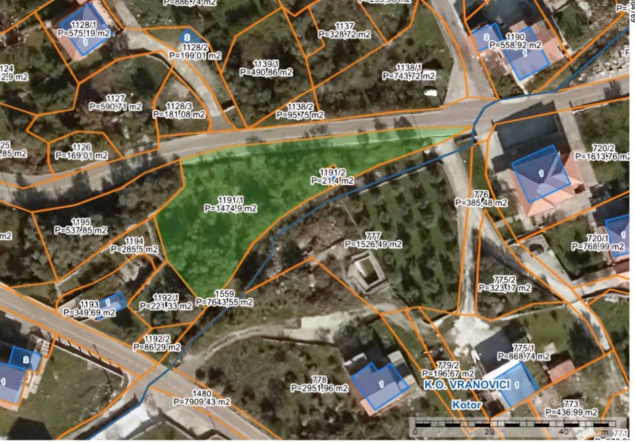 Земля в Бигово, Черногория, 1 557 м² - фото 4