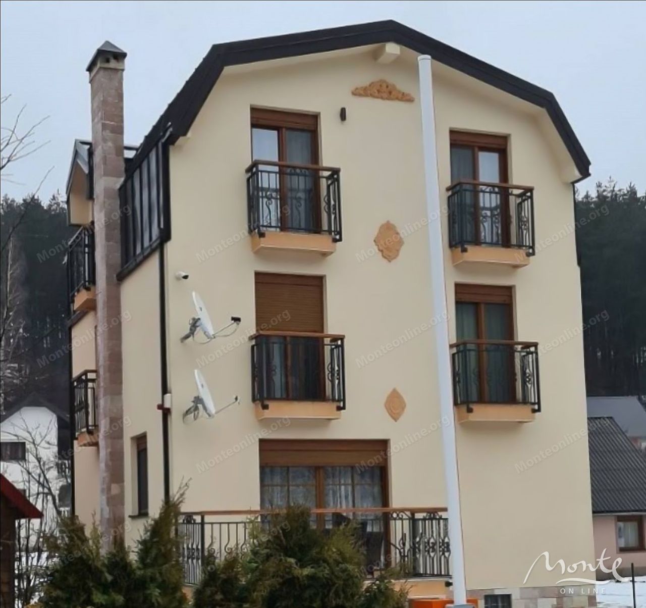 Отель, гостиница в Колашине, Черногория, 192 м² - фото 4