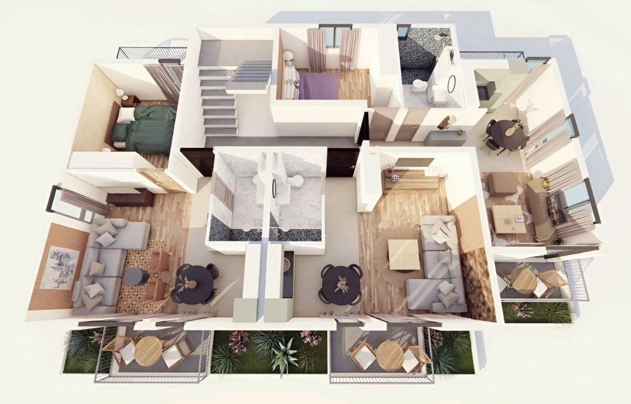 Апартаменты в Ораховаце, Черногория, 32.6 м² - фото 5