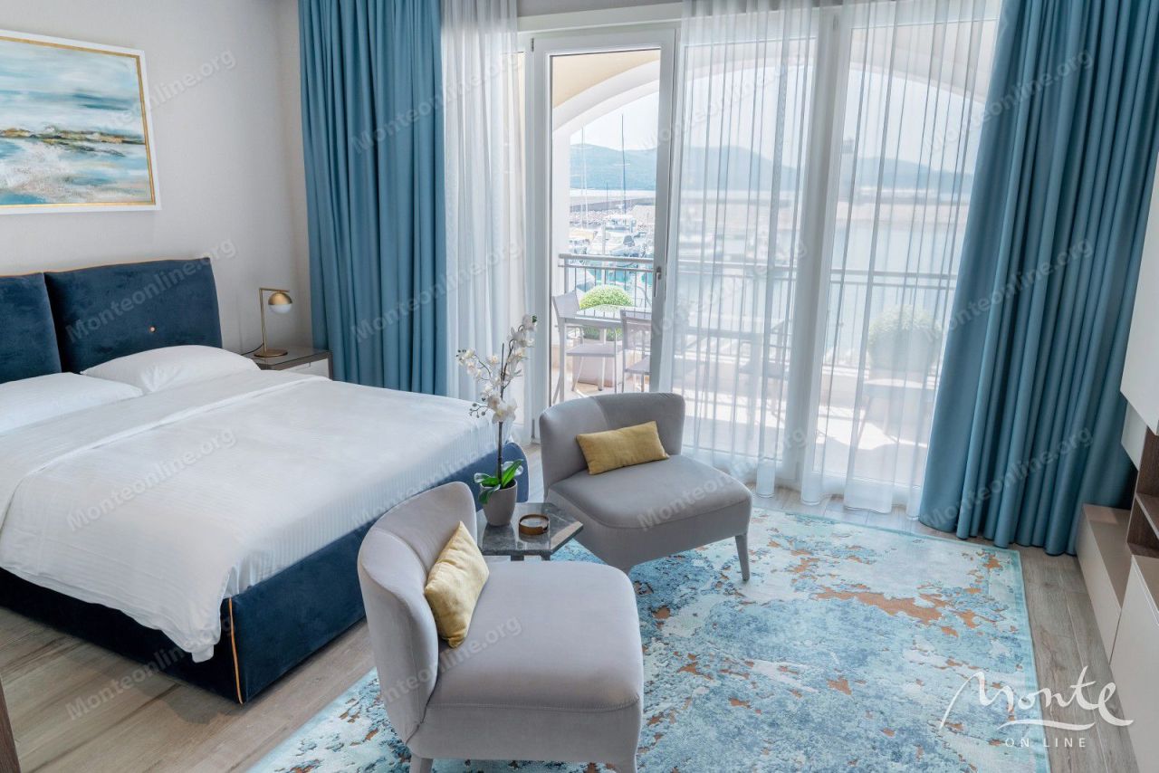 Апартаменты на полуострове Луштица, Черногория, 46 м² - фото 5