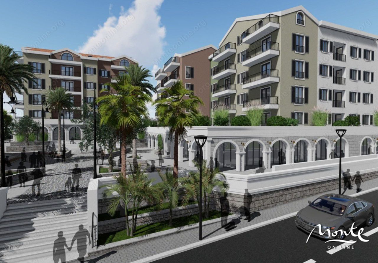 Апартаменты в Тивате, Черногория, 40 м² - фото 7