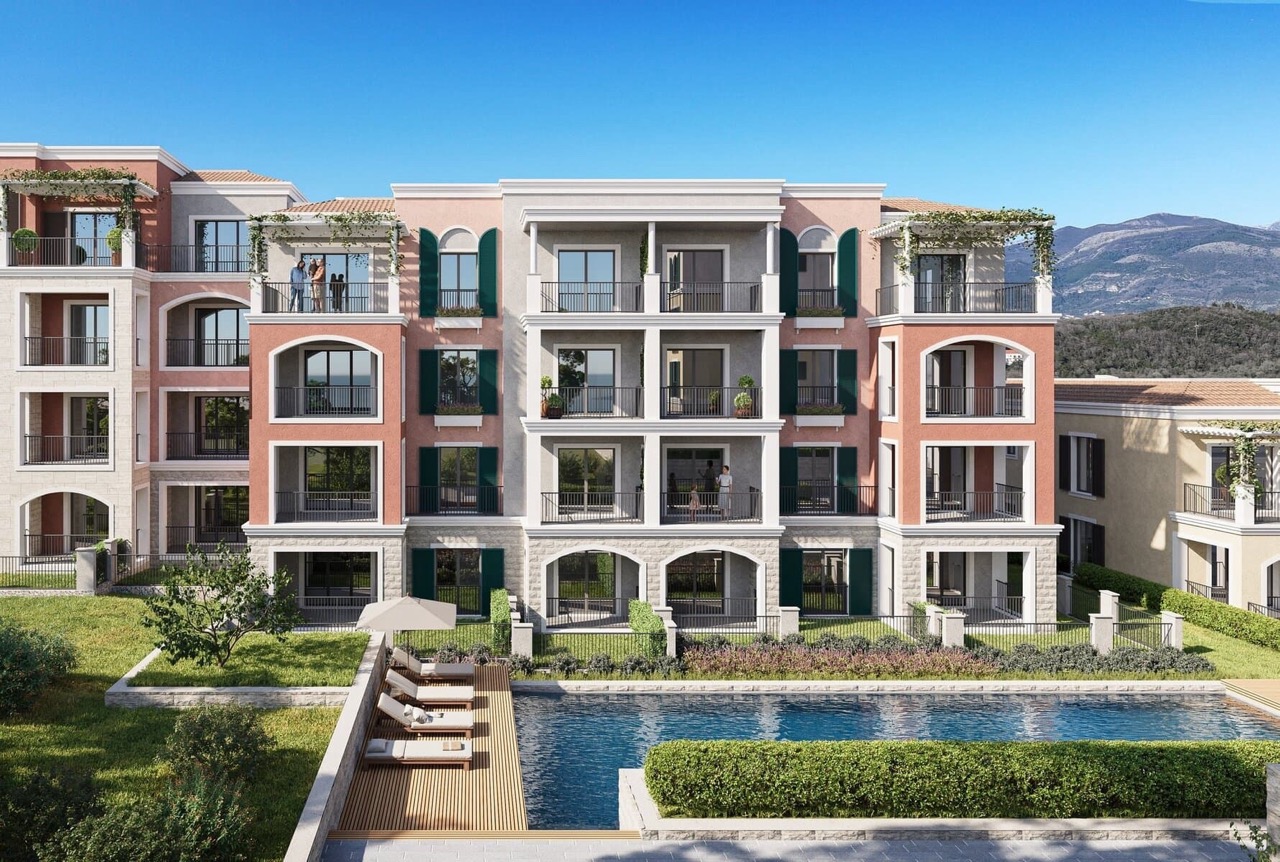 Квартира на полуострове Луштица, Черногория, 71 м² - фото 4