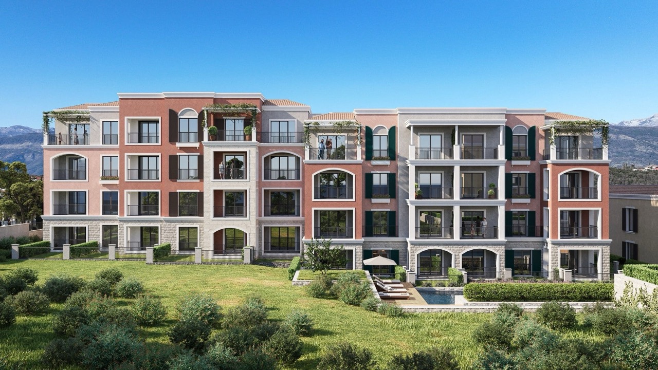 Квартира на полуострове Луштица, Черногория, 71 м² - фото 8