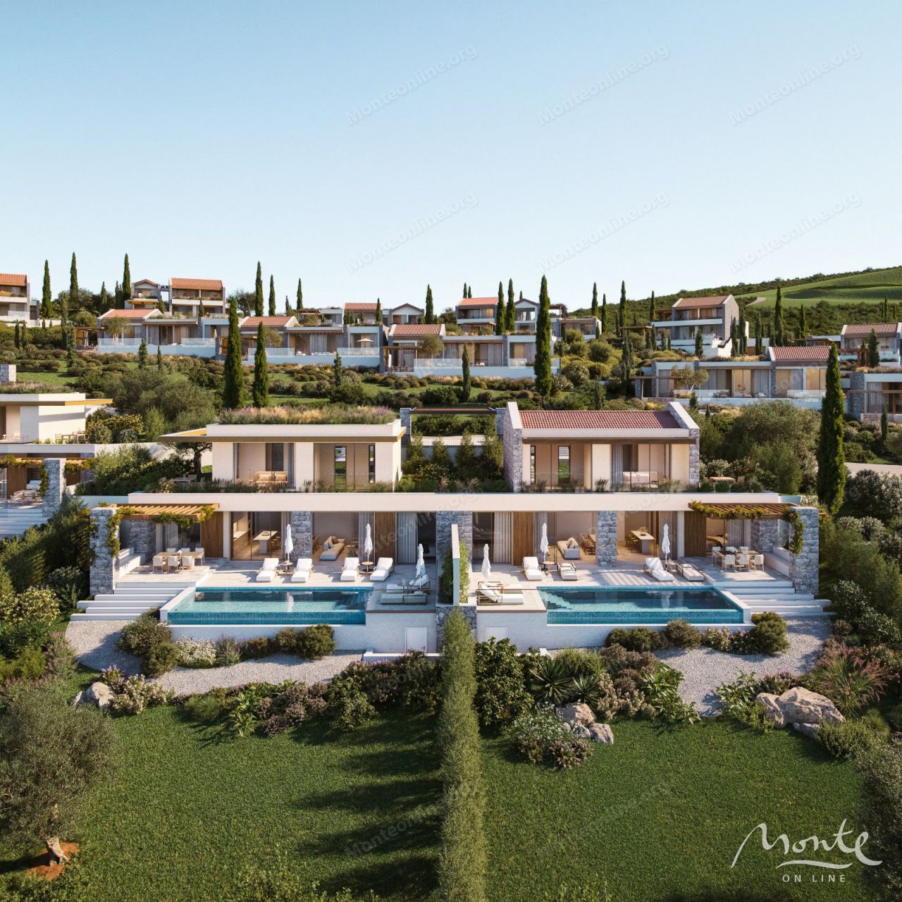 Вилла на полуострове Луштица, Черногория, 185 м² - фото 9