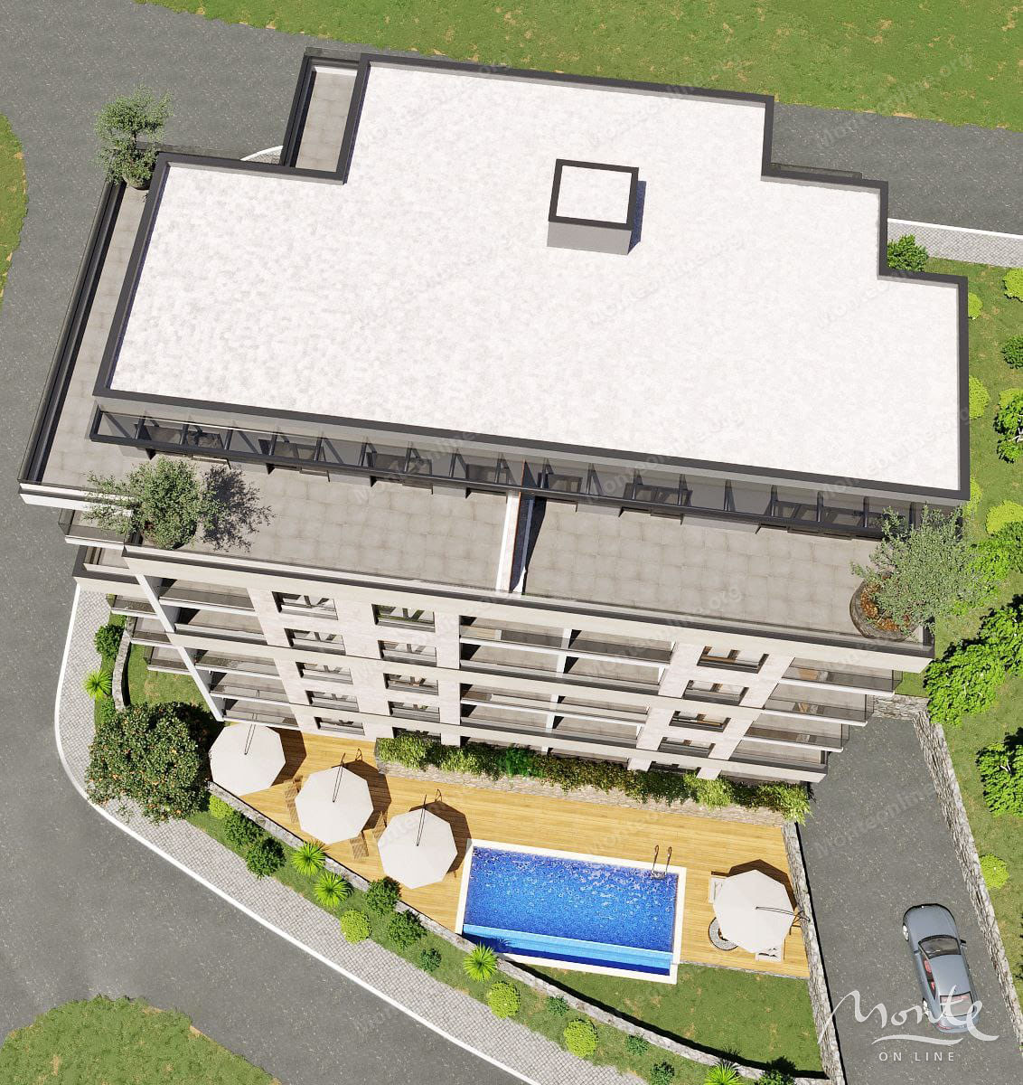 Апартаменты в Будве, Черногория, 63.36 м² - фото 9