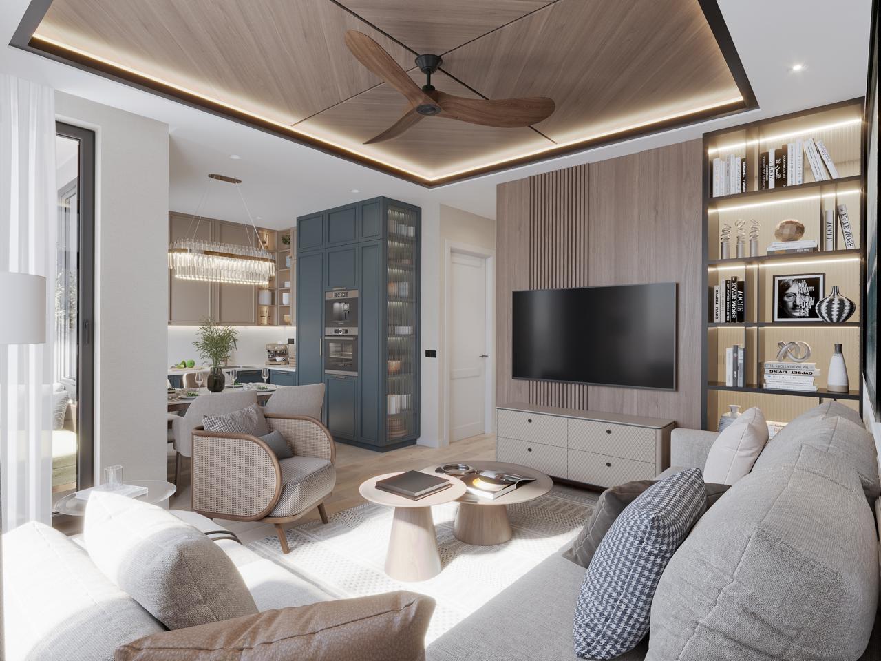 Апартаменты в Тивате, Черногория, 100 м² - фото 11