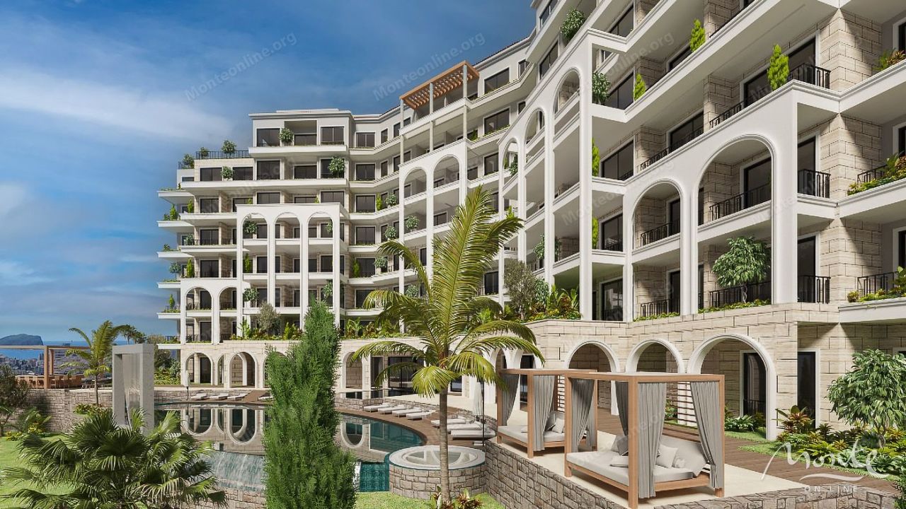 Апартаменты в Будве, Черногория, 104 м² - фото 11