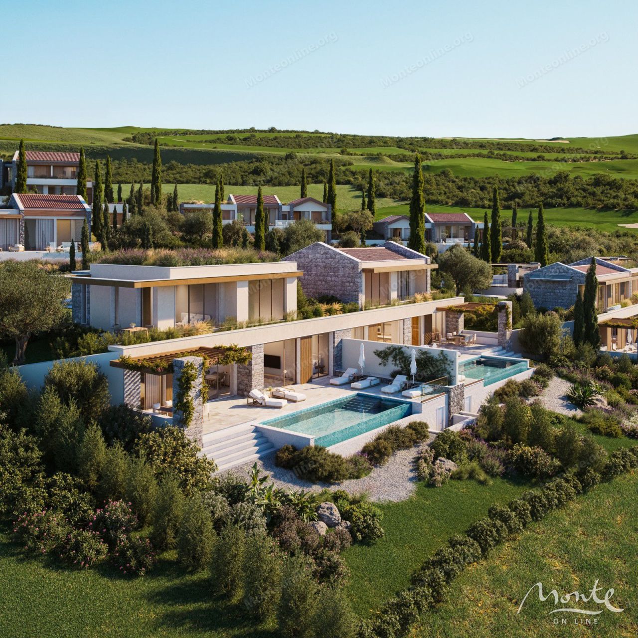 Вилла на полуострове Луштица, Черногория, 185 м² - фото 13