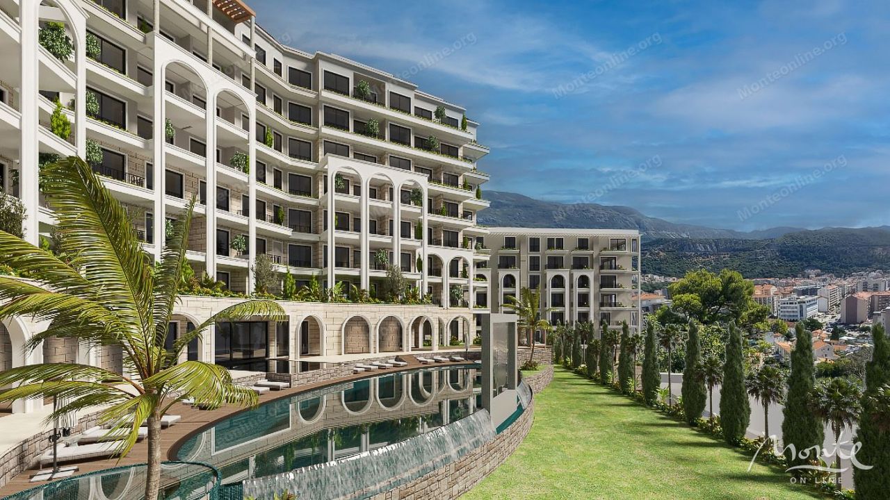 Апартаменты в Будве, Черногория, 104 м² - фото 13