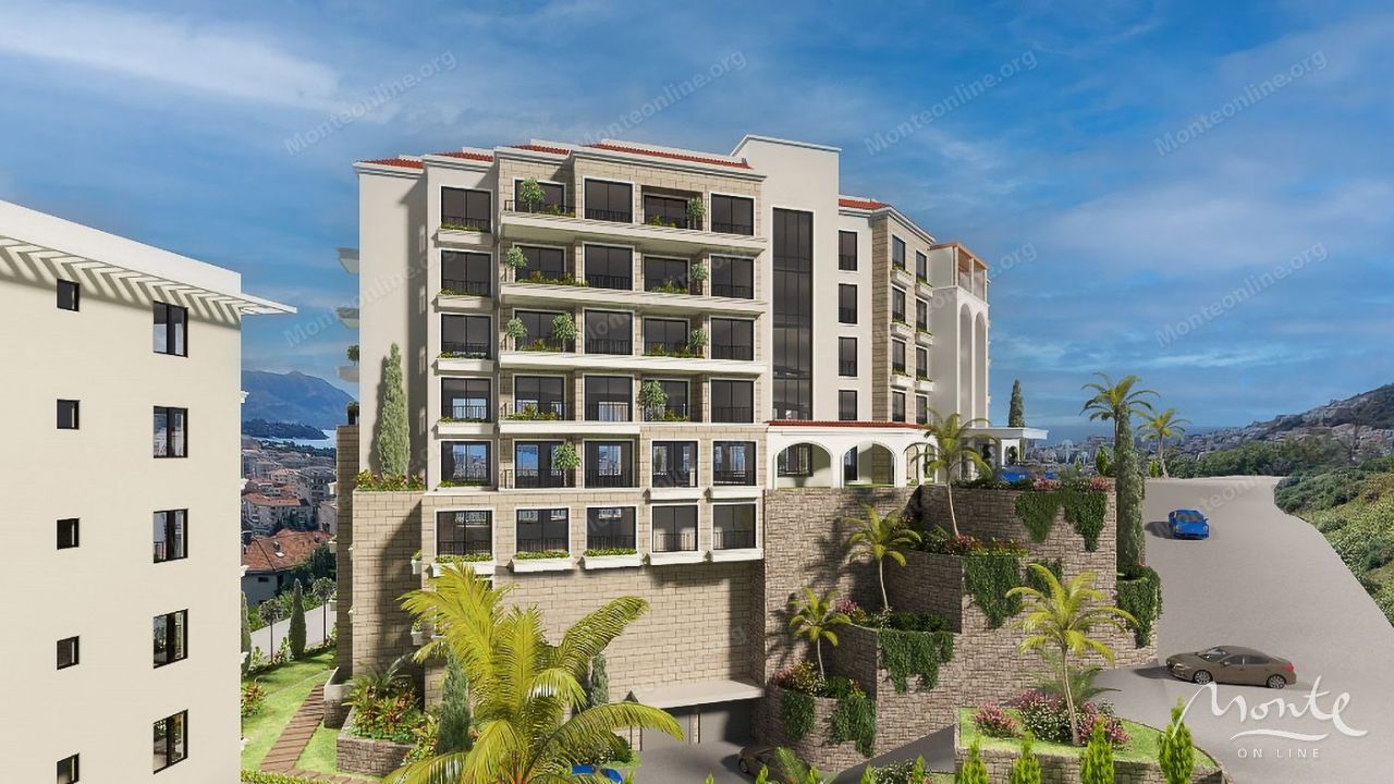 Апартаменты в Будве, Черногория, 104 м² - фото 16