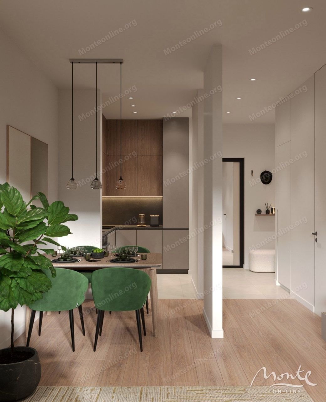 Апартаменты в Каваче, Черногория, 51.19 м² - фото 16