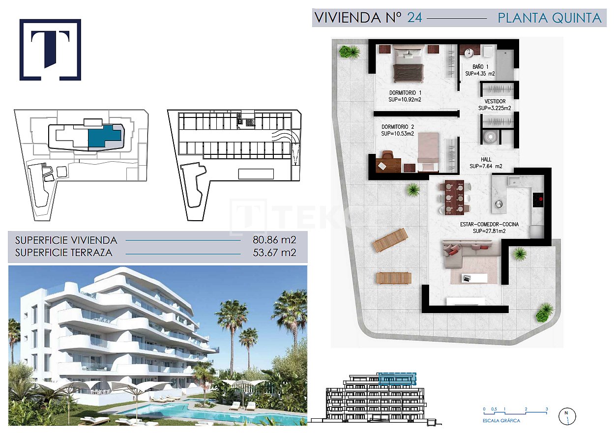 Апартаменты в Пилар-де-ла-Орадада, Испания, 71 м² - фото 13
